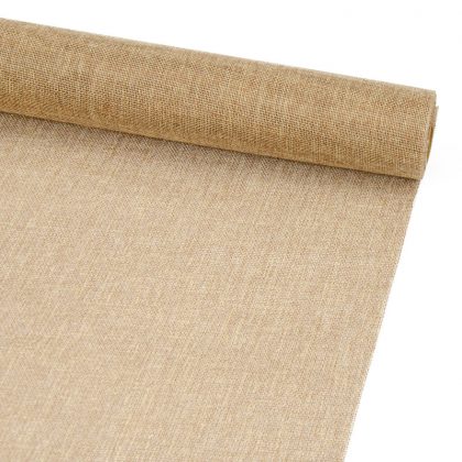 Jute-Sackleinen künstlich 48cm x 4,5m, Hellbraun