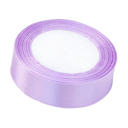 Satinband 2,5cm x 22m, Lavendel
