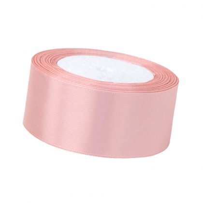 Satinband 3,8cm x 22m, Puder