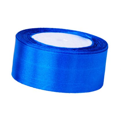 Satinband 3,8cm x 22m, Blau