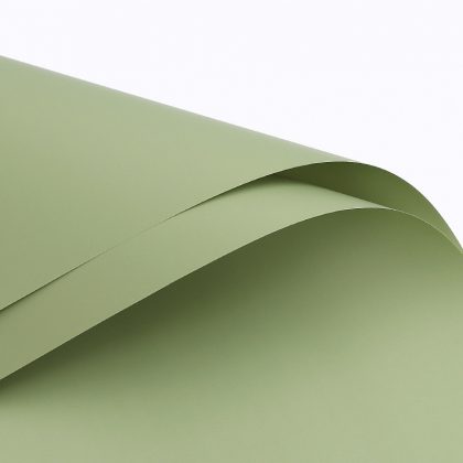 Blumenfolie matt in Blättern 57cm x 57cm, Limettensaft
