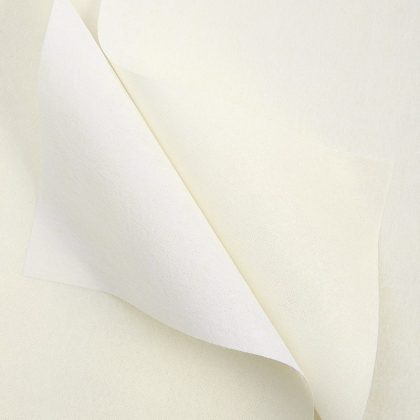 Blumenfolie Kano in Blättern 60cm x 60cm, Beige