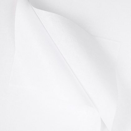 Blumenfolie Kano in Blättern 60cm x 60cm, Weiß