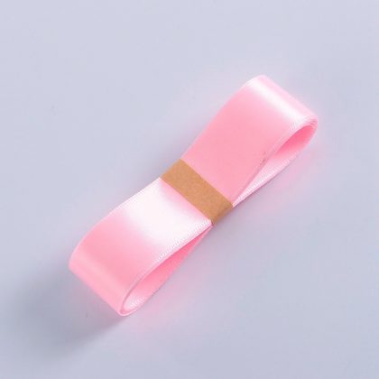 Satinband Premium 2,5cm x 41m, Rosarot