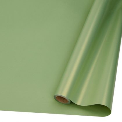 Blumenfolie Mono 58cm x 20m, Grün